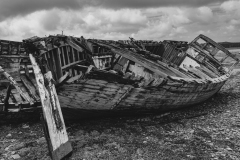 Cimetière de Bateaux de Rostellec - Bretagne