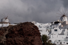 Les moulins de Santorini