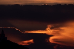 Sunset au Sud de Santorini