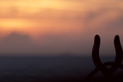 Sunset Livourne en Italie