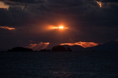 Sunset en Grèce